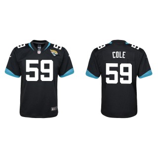 Youth Jaguars Myles Cole Black Game Jersey