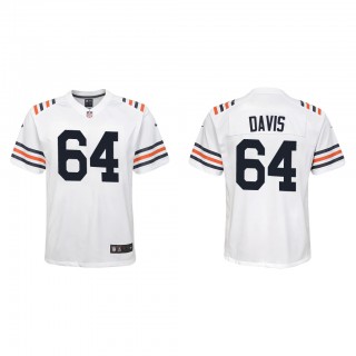Youth Nate Davis White Classic Game Jersey