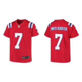 Youth Patriots JuJu Smith-Schuster Red Game Jersey