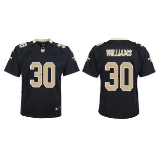 Youth Saints Jamaal Williams Black Game Jersey