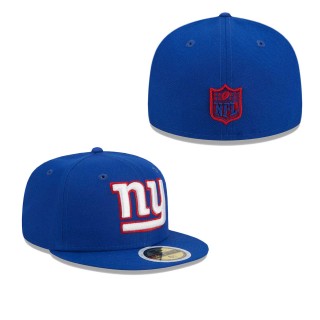 Youth New York Giants Royal Main Fitted Hat