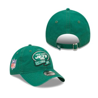 Youth New York Jets Green 2022 Sideline Adjustable 9TWENTY Hat
