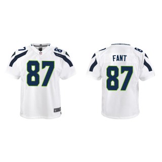 Youth Seattle Seahawks Noah Fant White Game Jersey