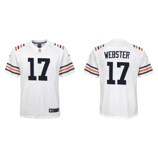 Youth Chicago Bears Nsimba Webster White Classic Game Jersey