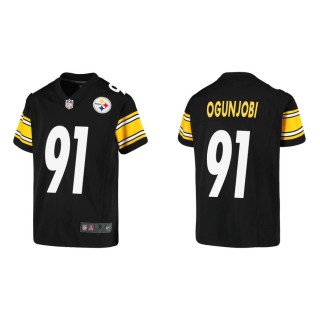 Youth Pittsburgh Steelers Ogunjobi Black Game Jersey