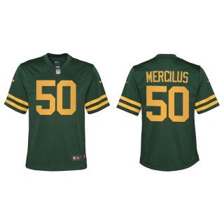Whitney Mercilus Jersey Packers Green Alternate Game Youth