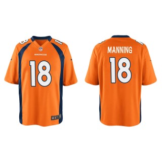 Youth Peyton Manning Denver Broncos Orange Game Jersey