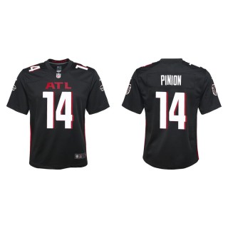 Youth Atlanta Falcons Pinion Black Game Jersey