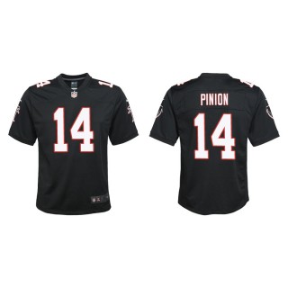 Youth Atlanta Falcons Pinion Black Throwback Game Jersey