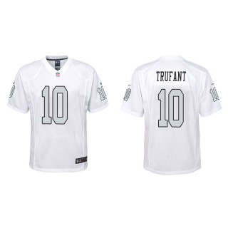 Desmond Trufant Jersey Raiders White Color Rush Game Youth