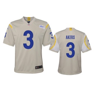 Youth Rams Cam Akers Bone Game Jersey