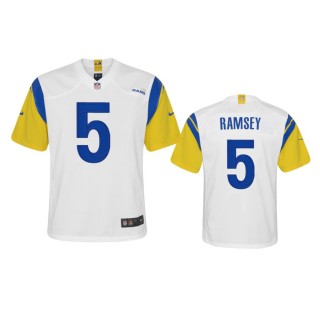 Youth Rams Jalen Ramsey White Alternate Game Jersey