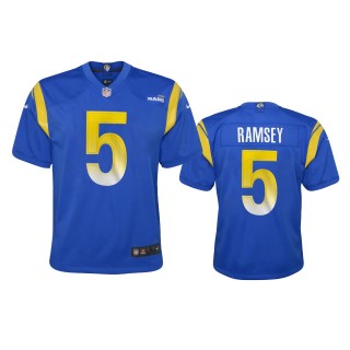 Youth Rams Jalen Ramsey Royal Game Jersey