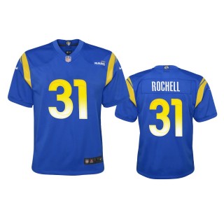 Youth Rams Robert Rochell Royal Game Jersey