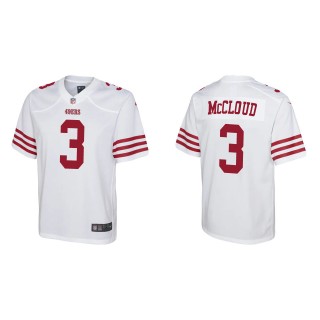 Youth San Francisco 49ers Ray-Ray McCloud White Game Jersey