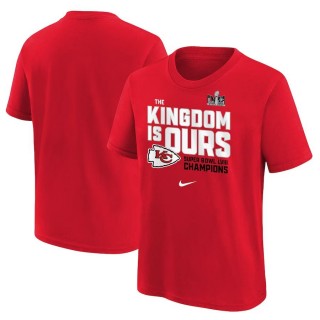Youth Chiefs Red Super Bowl LVIII Champions Local Fashion T-Shirt