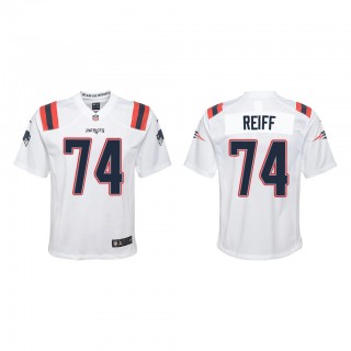 Youth Riley Reiff White Game Jersey