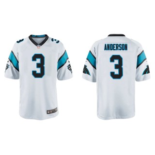 Youth Carolina Panthers Robby Anderson White Game Jersey