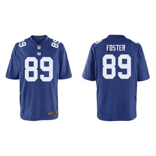 Youth New York Giants Robert Foster Royal Game Jersey