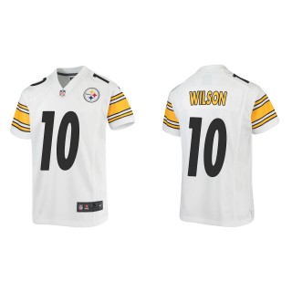 Youth Steelers Roman Wilson White Game Jersey