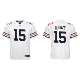 Youth Bears Rome Odunze White Classic Game Jersey