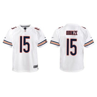 Youth Bears Rome Odunze White Game Jersey
