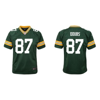 Youth Packers Romeo Doubs Green Game Jersey