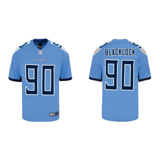 Youth Titans Ross Blacklock Light Blue Game Jersey