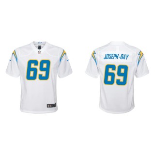 Youth Chargers Sebastian Joseph-Day White Game Jersey