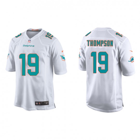 Youth Dolphins Skylar Thompson White Game Jersey