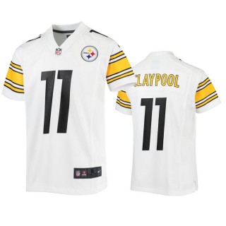 Youth Steelers Chase Claypool White Game Jersey