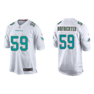 Youth Miami Dolphins Sterling Hofrichter White Game Jersey