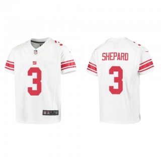 Youth Sterling Shepard White Game Jersey