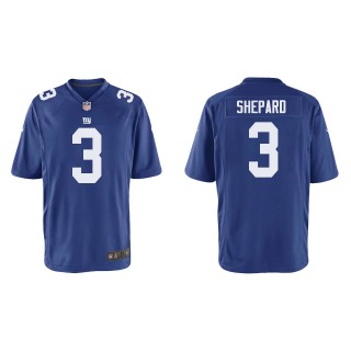 Youth Sterling Shepard New York Giants Royal Game Jersey