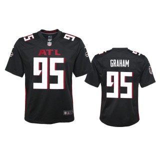 Youth Falcons Ta'Quon Graham Black Game Jersey