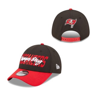 Youth Tampa Bay Buccaneers Black Red 2022 NFL Draft 9FORTY Snapback Adjustable Hat