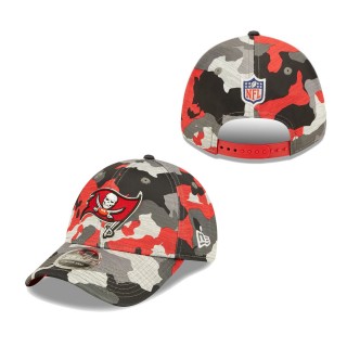 Youth Tampa Bay Buccaneers Camo 2022 NFL Training Camp Official 9FORTY Adjustable Hat