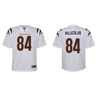 Youth Bengals Tanner McLachlan White Game Jersey