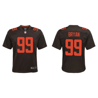 Youth Cleveland Browns Taven Bryan Brown Alternate Game Jersey