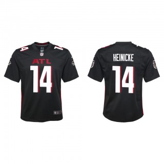 Youth Taylor Heinicke Black Game Jersey