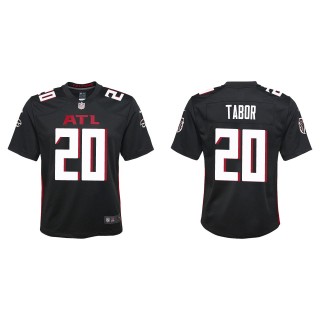 Youth Atlanta Falcons Teez Tabor Black Game Jersey