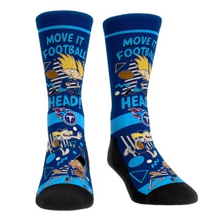 Youth Tennessee Titans NFL x Nickelodeon Hey Arnold Crew Socks