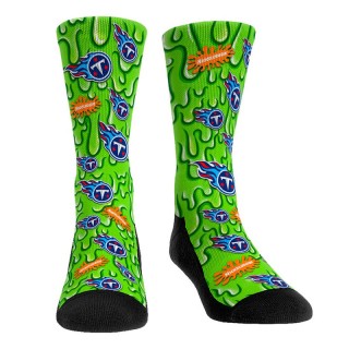 Youth Tennessee Titans NFL x Nickelodeon Slime Crew Socks