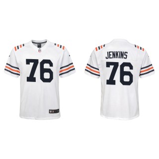 Youth Teven Jenkins Chicago Bears White Alternate Classic Game Jersey