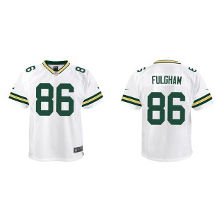 Youth Green Bay Packers Travis Fulgham White Game Jersey