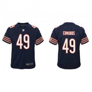 Youth Tremaine Edmunds Navy Game Jersey