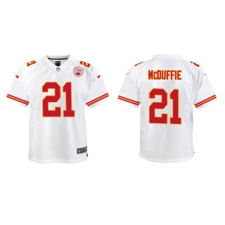 Youth Chiefs Trent McDuffie White 2022 NFL Draft Game Jersey