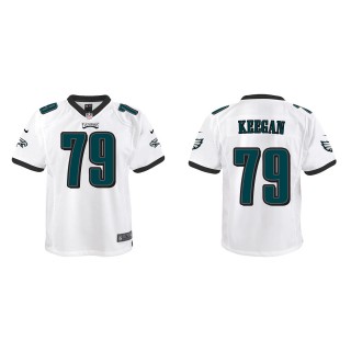 Youth Eagles Trevor Keegan White Game Jersey