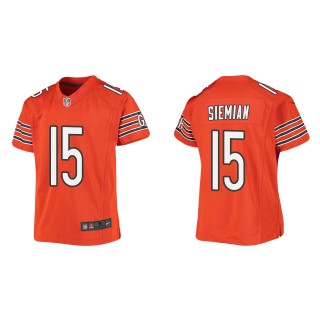 Youth Trevor Siemian Chicago Bears Orange Game Jersey