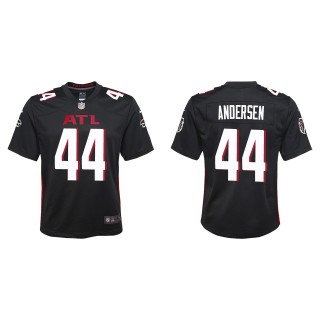 Youth Falcons Troy Andersen Black Game Jersey